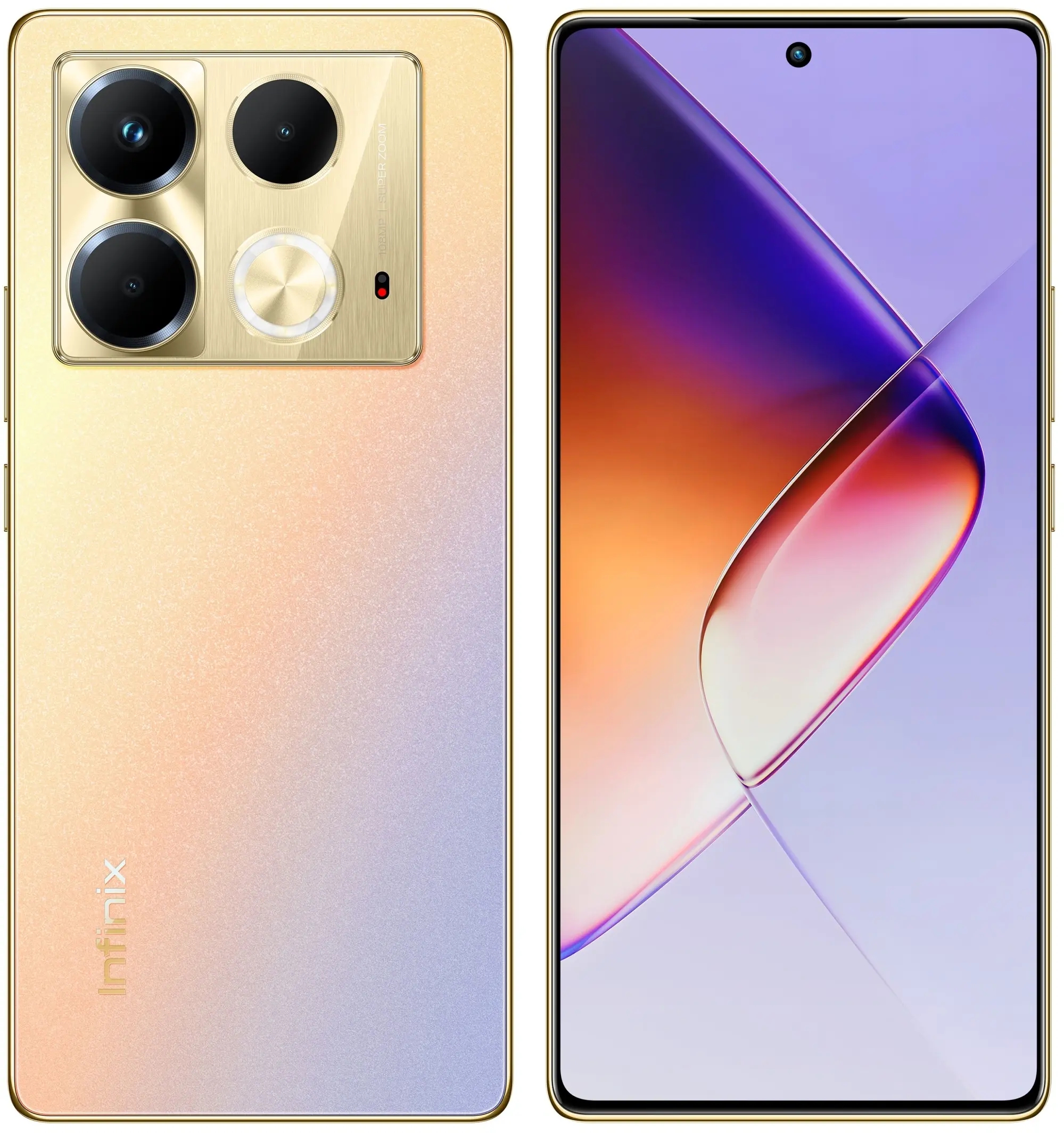 Smartfon   Infinix Note 40 PRO  12/256 GB Titan Gold